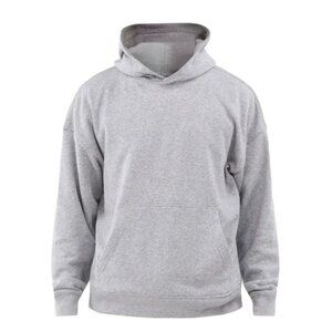 No Boundaries Unisex Oversized Soft Fleece Hoodie Long Sleeves Size M (38-40)
